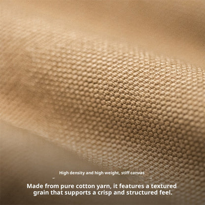 American Retro Heavy Santa Fe Canvas Jacket Washed Pure Cotton