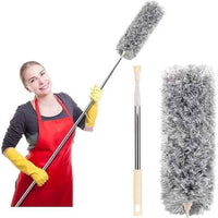 Flexible Mop Duster for Quick and Easy Cleaning with Long Rod