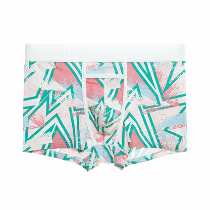 Men's Pocket Underwear Boxer Pure Cotton Digital Printing Soft And Colorfast